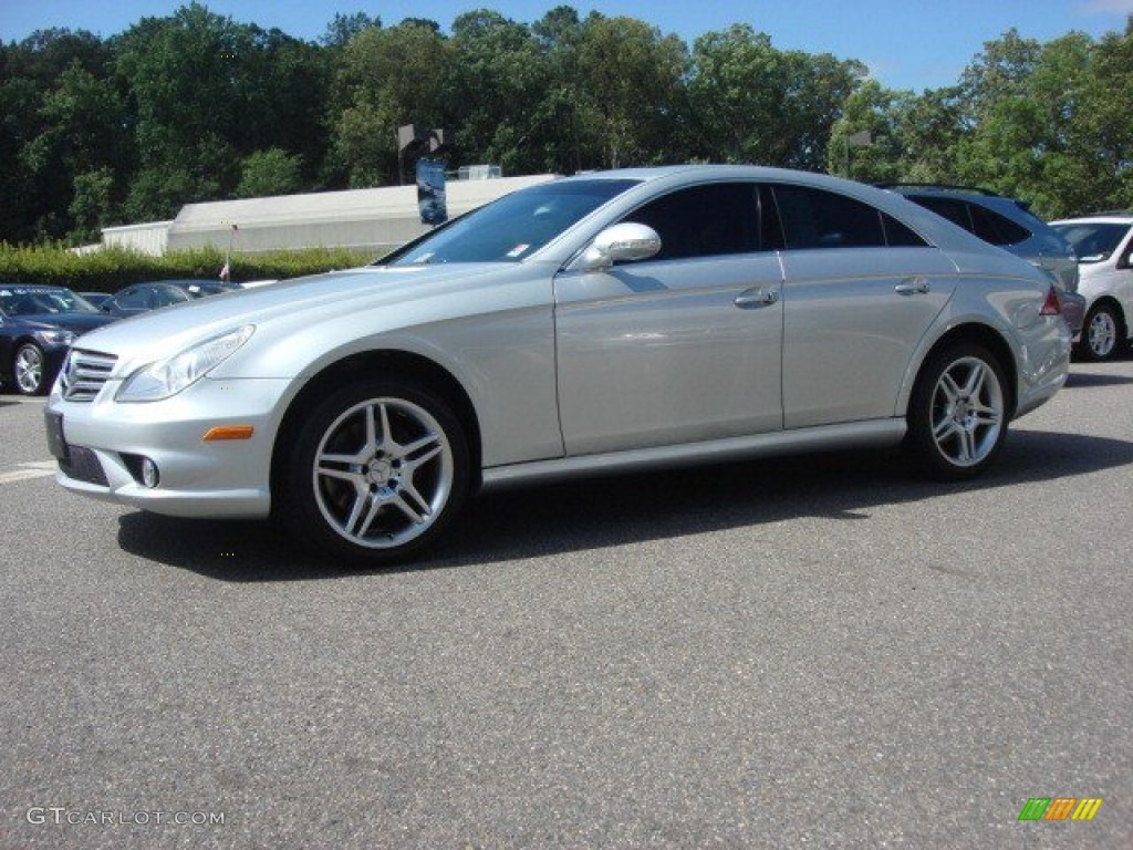 Iridium Silver Metallic 2006 Mercedes-Benz CLS 500 Exterior Photo #66743572