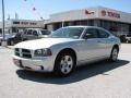 2008 Bright Silver Metallic Dodge Charger SE  photo #2