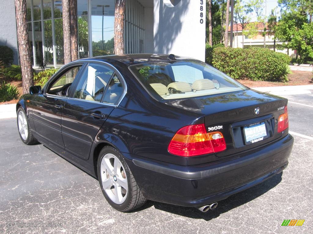 2005 3 Series 330i Sedan - Orient Blue Metallic / Sand photo #6