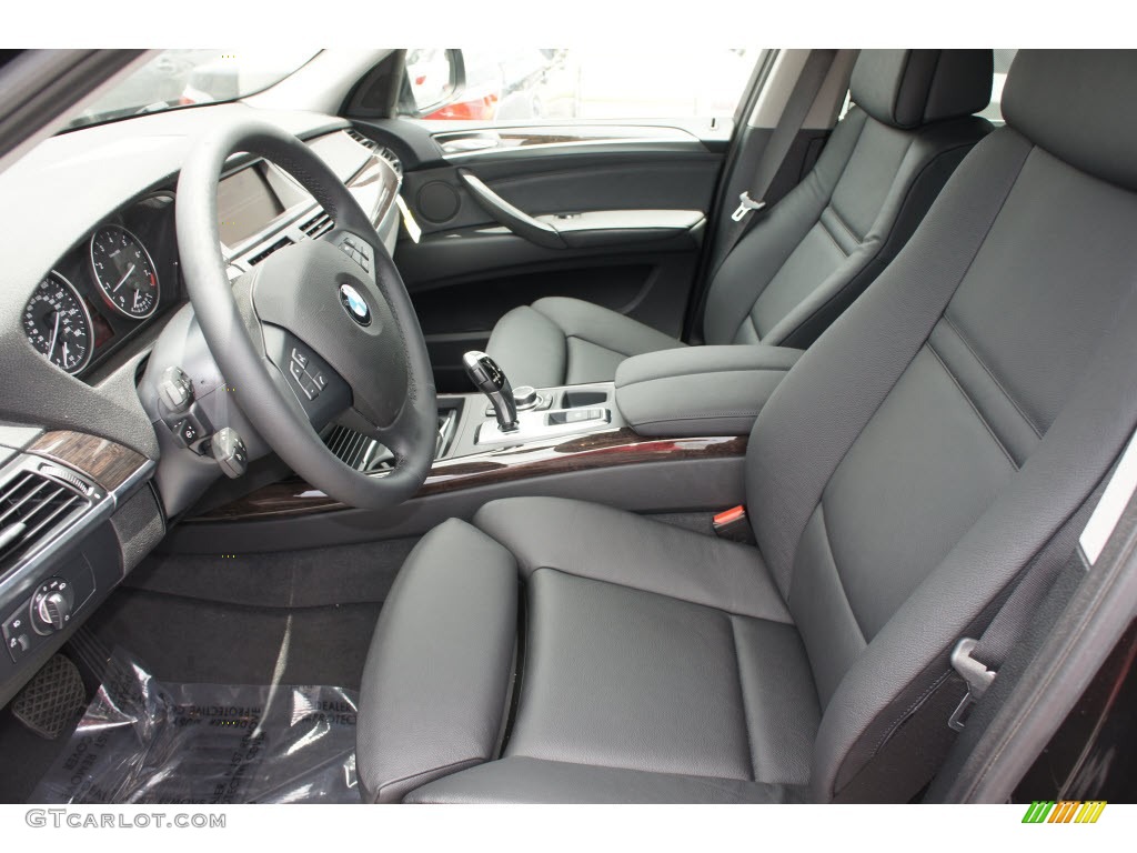 2013 X5 xDrive 35i Premium - Black Sapphire Metallic / Black photo #4