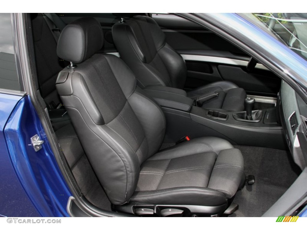 Black Novillo Leather Interior 2011 BMW M3 Coupe Photo #66746311