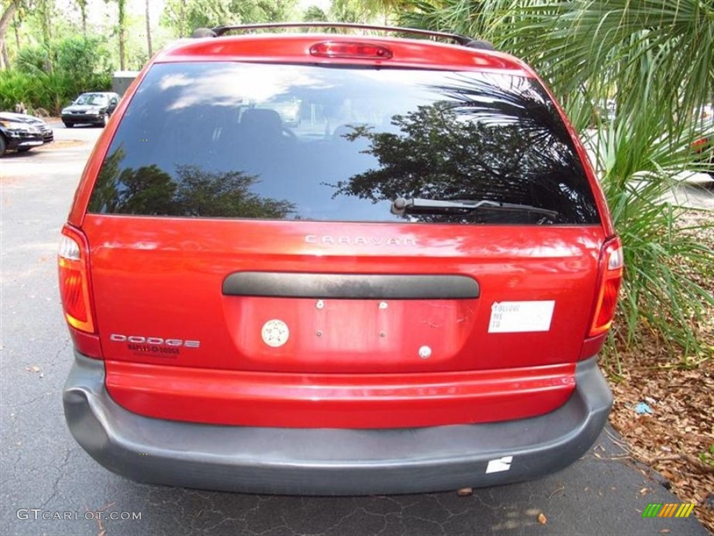 2006 Caravan SE - Inferno Red Crystal Pearl / Medium Slate Gray photo #2