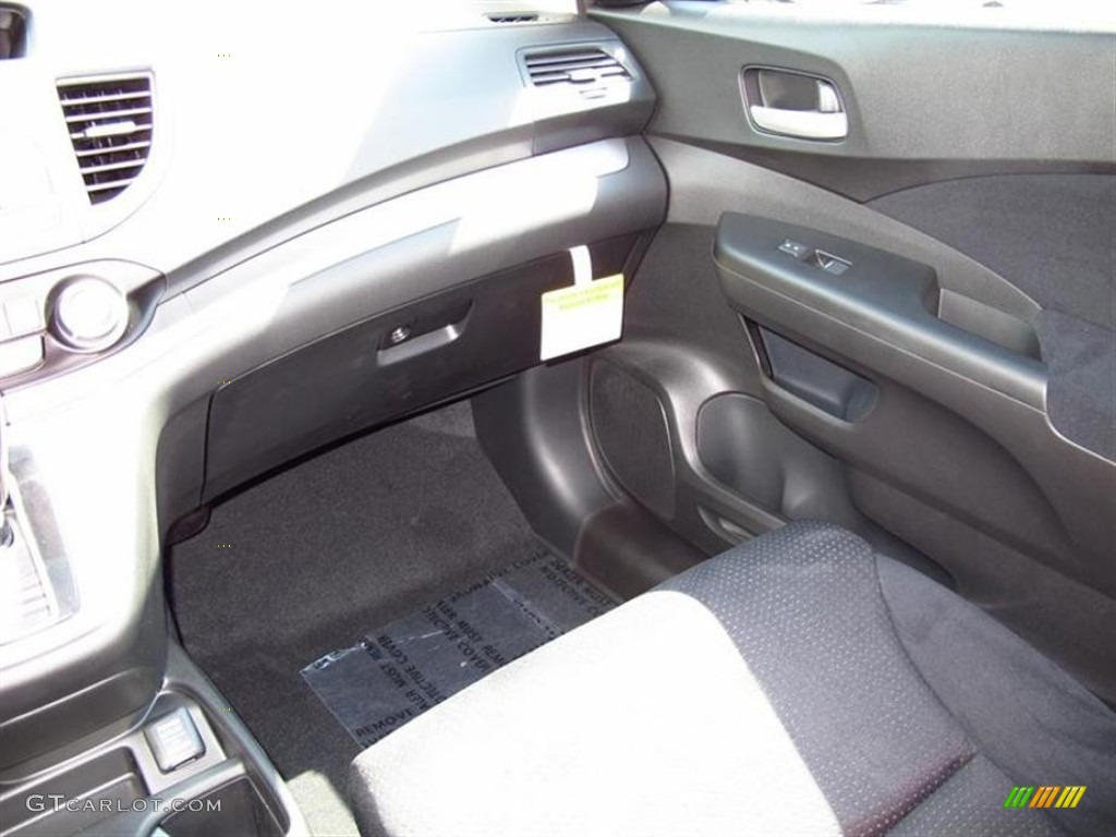 2012 CR-V EX - Alabaster Silver Metallic / Black photo #7