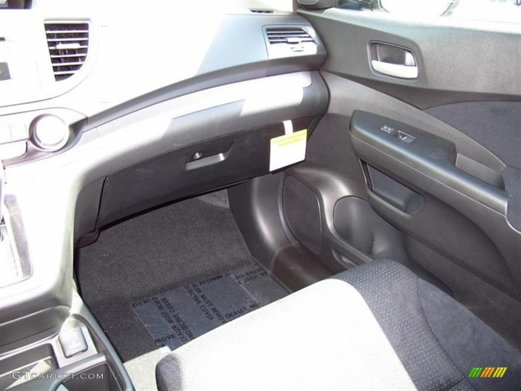 2012 CR-V EX - Alabaster Silver Metallic / Black photo #7