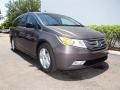 Smoky Topaz Metallic 2012 Honda Odyssey Touring Elite