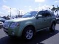 2008 Kiwi Green Mercury Mariner Hybrid  photo #10