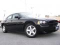 2008 Brilliant Black Crystal Pearl Dodge Charger SE  photo #7