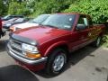 2003 Victory Red Chevrolet S10 LS Extended Cab 4x4  photo #2