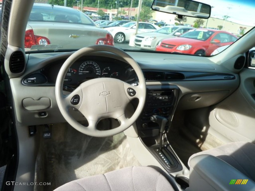 2003 Malibu Sedan - Medium Forest Green Metallic / Neutral Beige photo #8