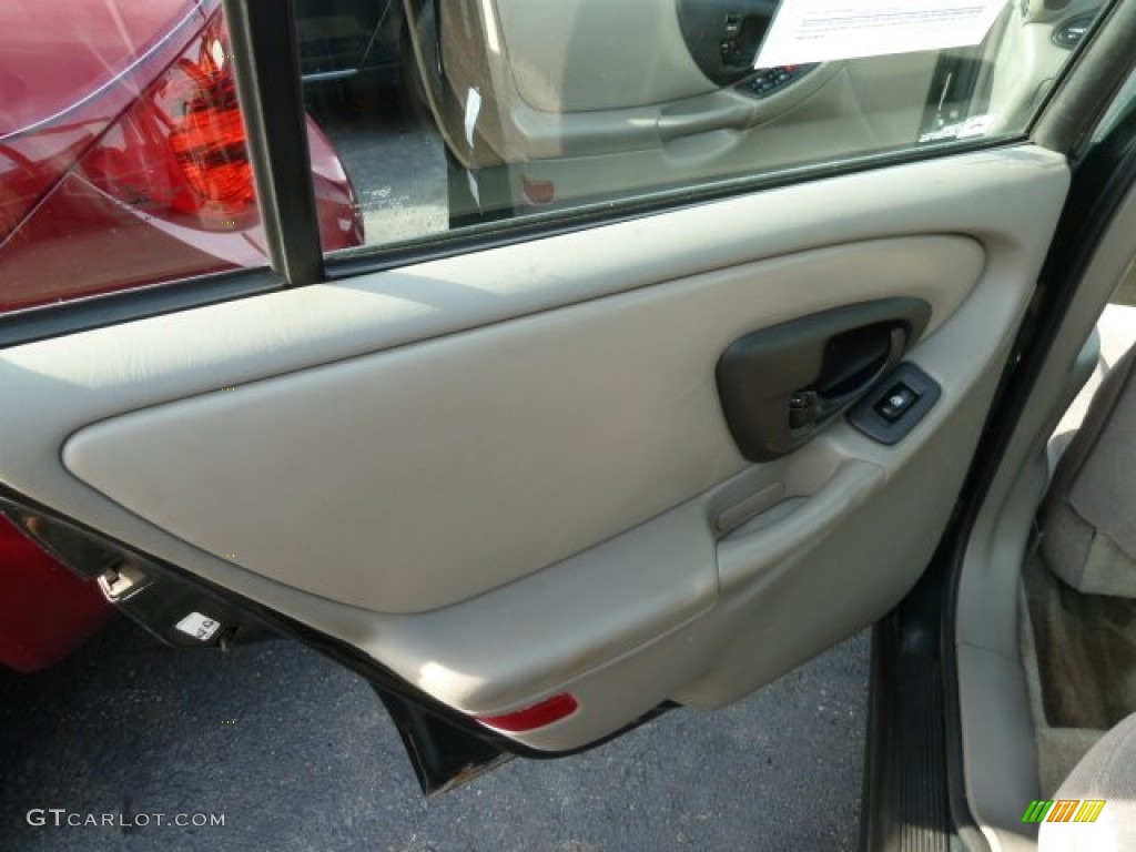 2003 Malibu Sedan - Medium Forest Green Metallic / Neutral Beige photo #9