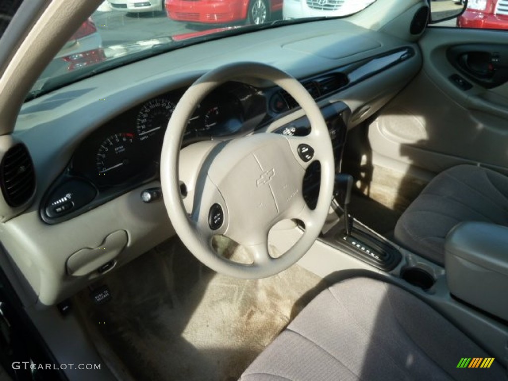 2003 Malibu Sedan - Medium Forest Green Metallic / Neutral Beige photo #11
