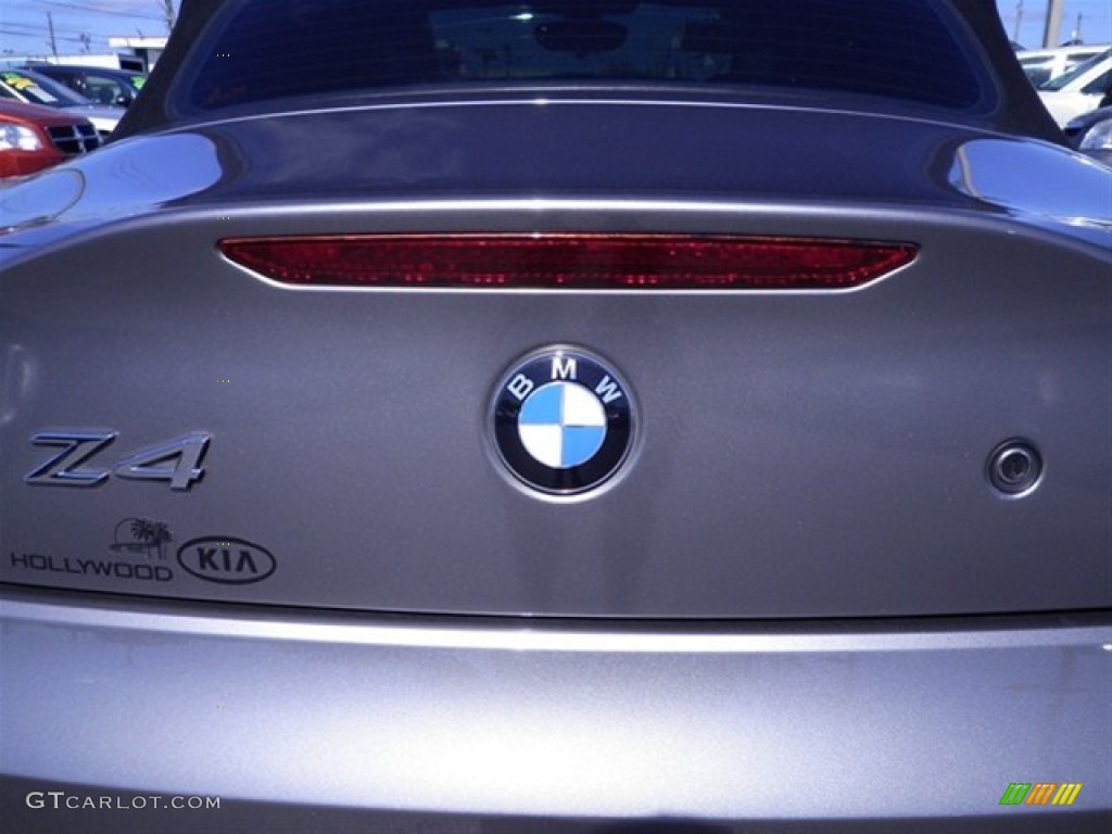 2003 Z4 2.5i Roadster - Sterling Grey Metallic / Black photo #15