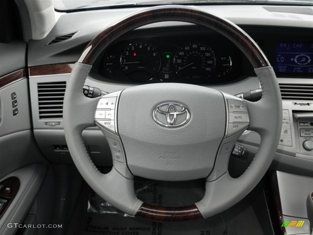 2009 Toyota Avalon Limited Light Gray Steering Wheel Photo #66750958