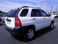 2005 Clear White Kia Sportage LX  photo #17