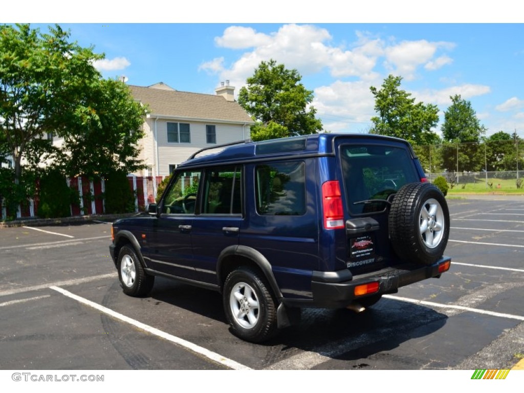 2002 Discovery II Series II SD - Oslo Blue Metallic / Bahama Beige photo #5