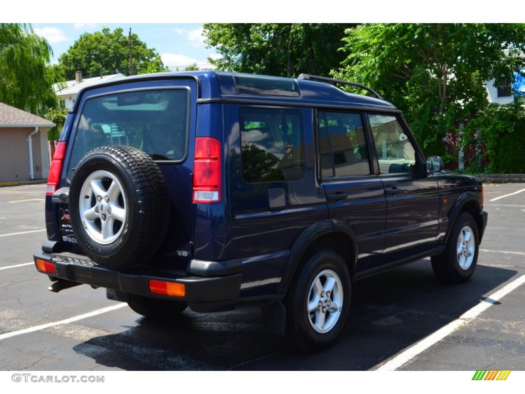 2002 Discovery II Series II SD - Oslo Blue Metallic / Bahama Beige photo #7