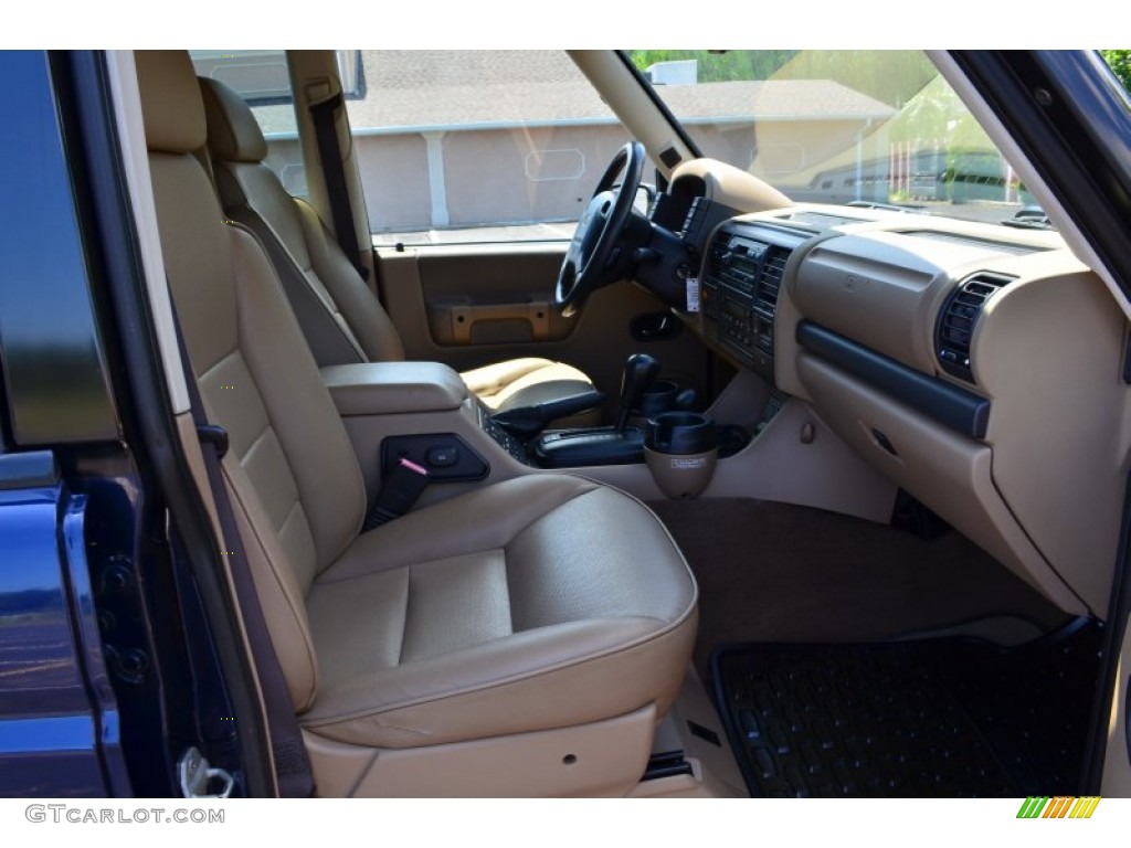 2002 Discovery II Series II SD - Oslo Blue Metallic / Bahama Beige photo #12