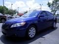 2007 Blue Ribbon Metallic Toyota Camry XLE V6  photo #9