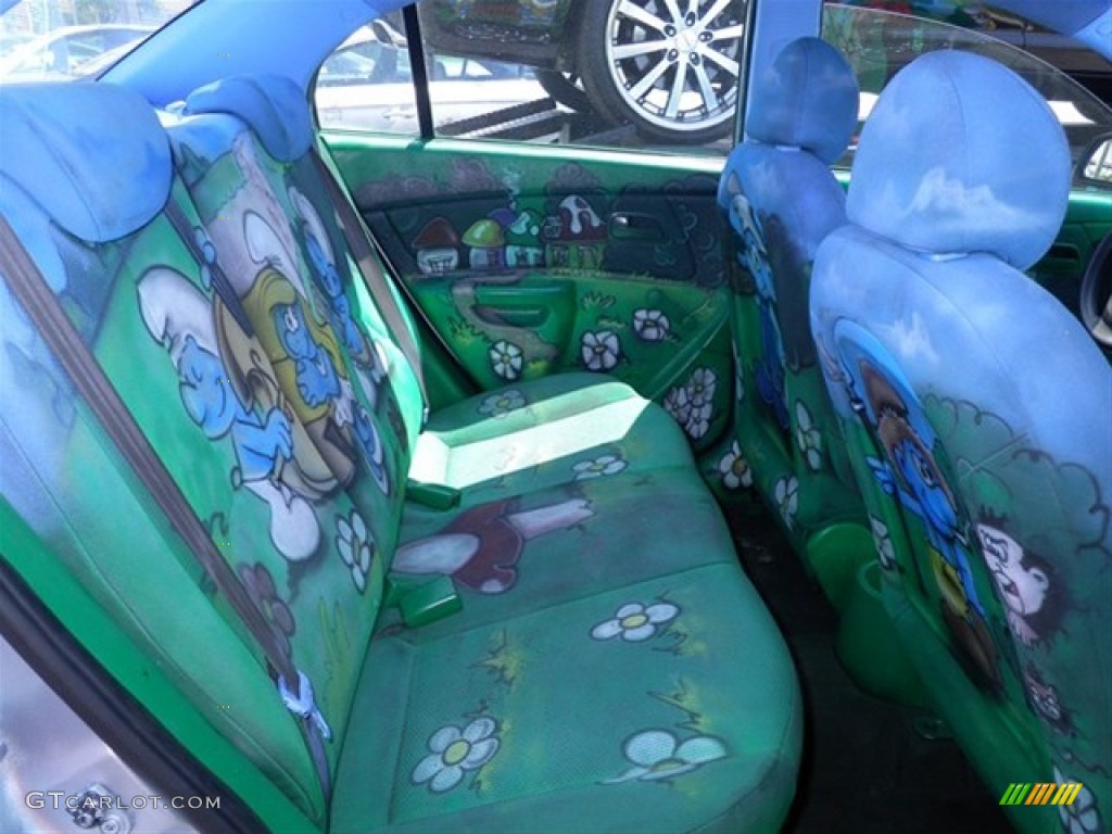 Smurf Painted Rear Seats 2009 Kia Rio Sedan Parts