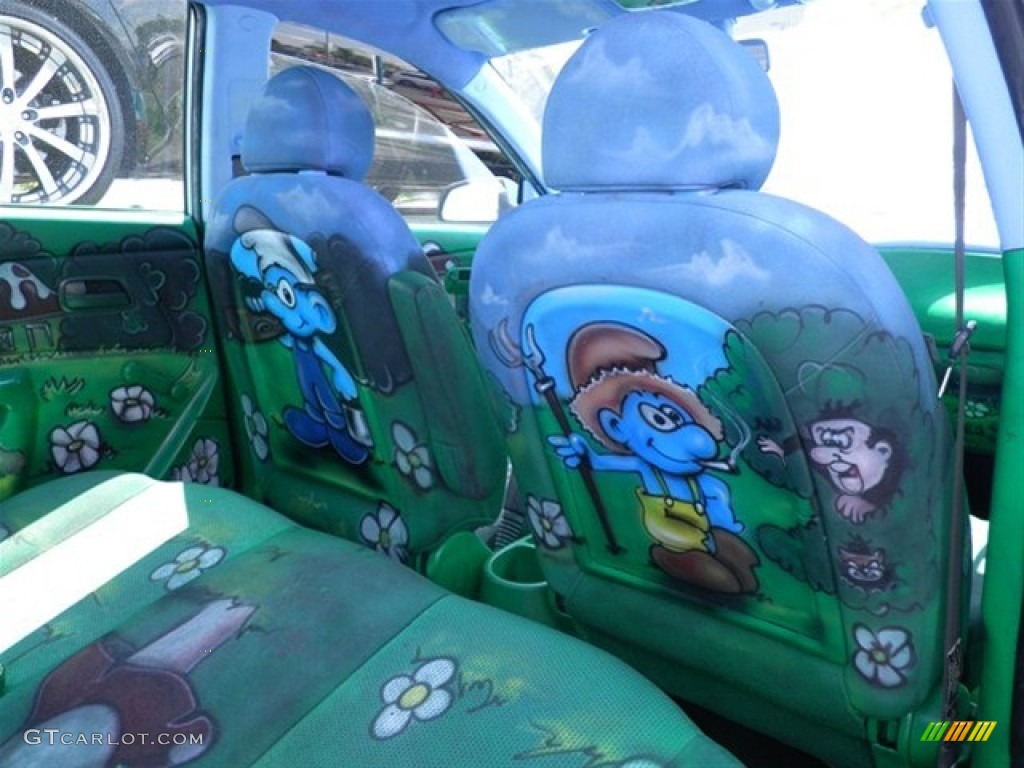 Smurf Painted Seat Backs 2009 Kia Rio Sedan Parts