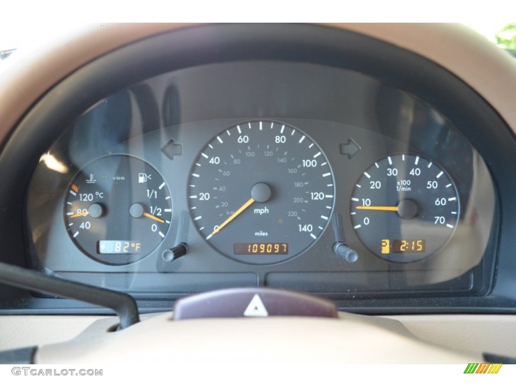 2000 Mercedes-Benz ML 320 4Matic Gauges Photo #66753046