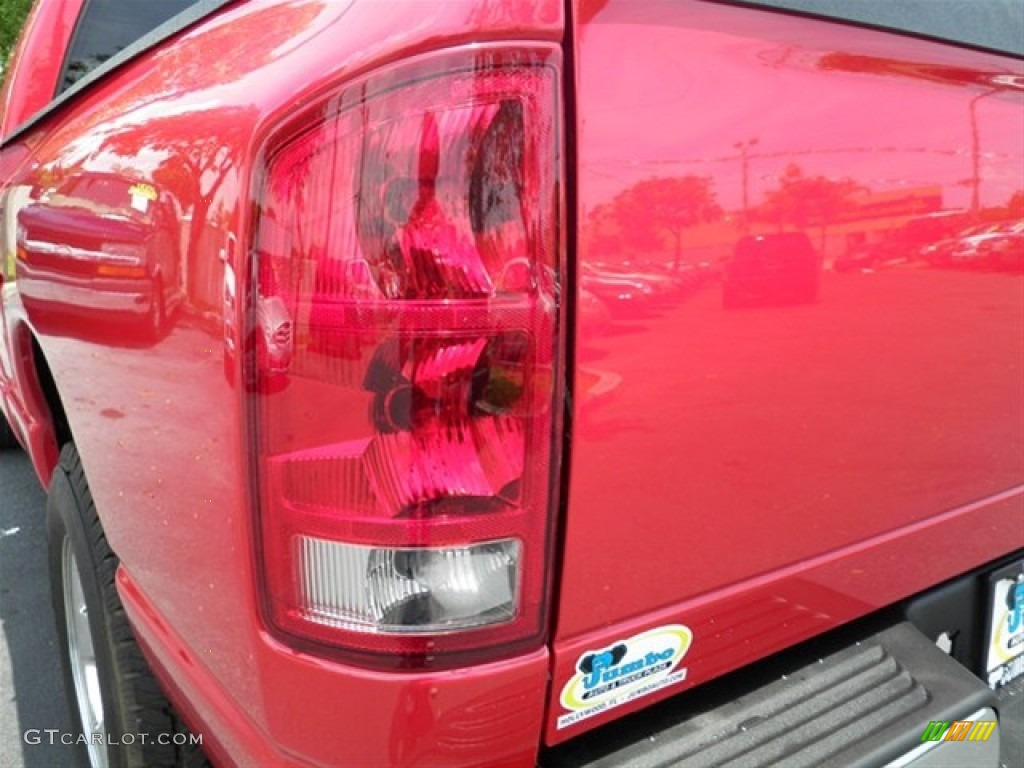 2006 Ram 1500 ST Regular Cab - Inferno Red Crystal Pearl / Medium Slate Gray photo #13