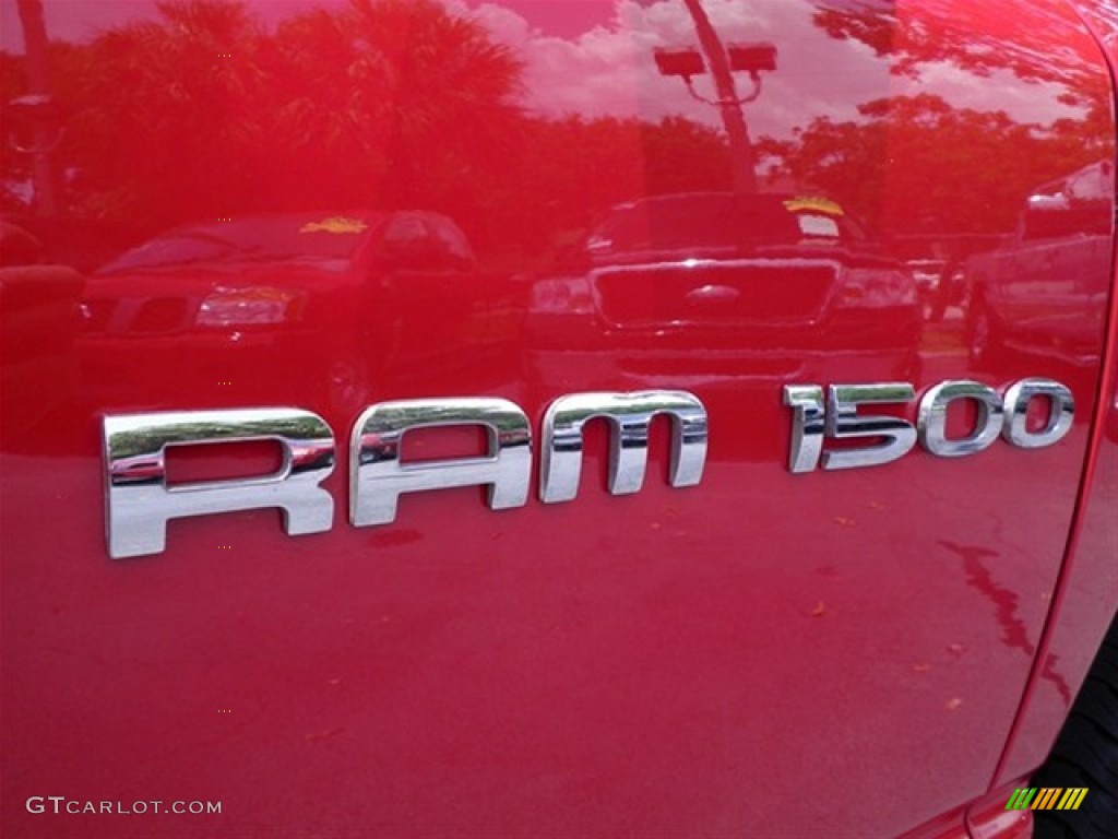 2006 Ram 1500 ST Regular Cab - Inferno Red Crystal Pearl / Medium Slate Gray photo #21
