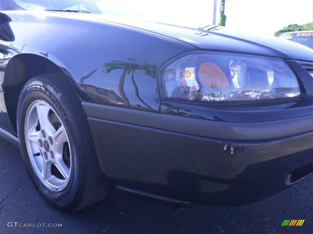 2004 Impala LS - Black / Regal Blue photo #2