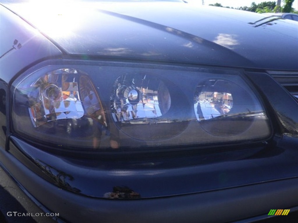 2004 Impala LS - Black / Regal Blue photo #3
