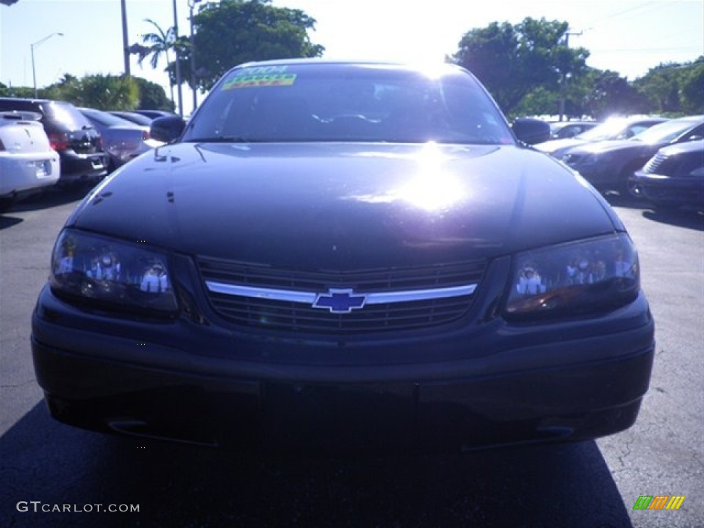 2004 Impala LS - Black / Regal Blue photo #4