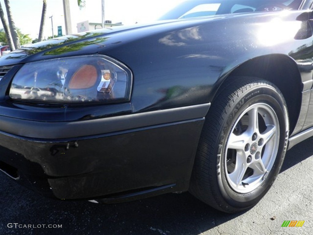 2004 Impala LS - Black / Regal Blue photo #7