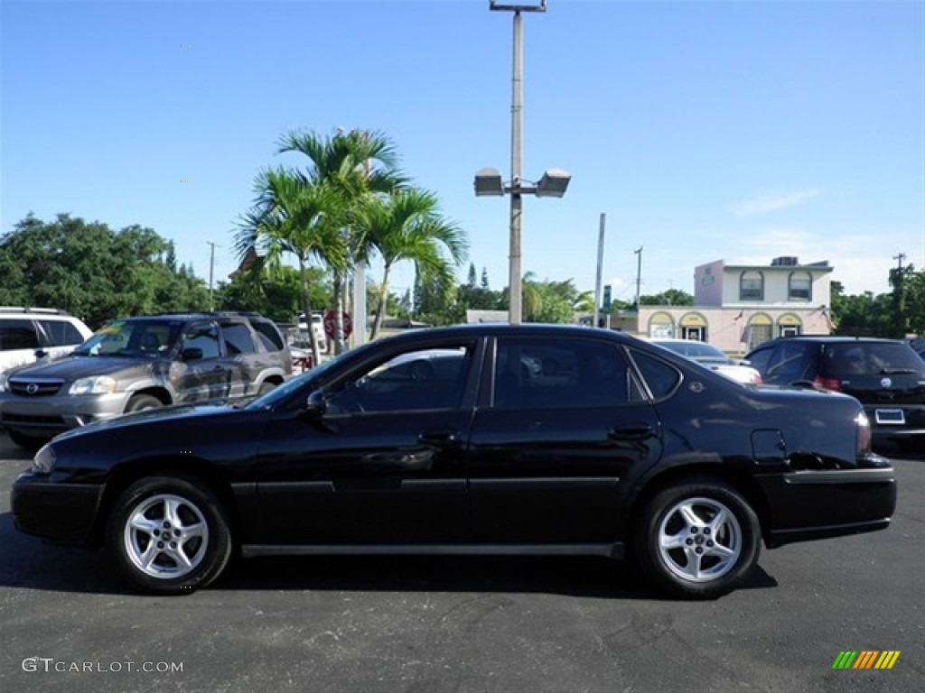 2004 Impala LS - Black / Regal Blue photo #9