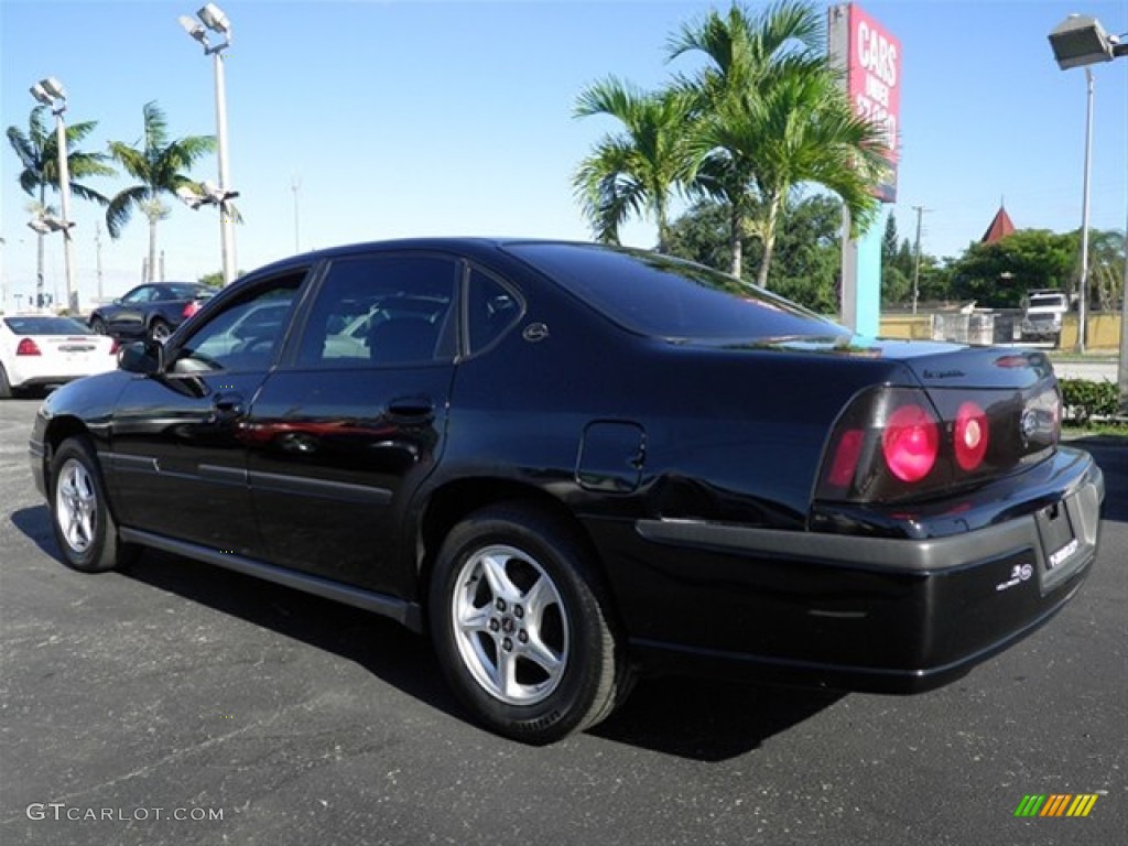 2004 Impala LS - Black / Regal Blue photo #10