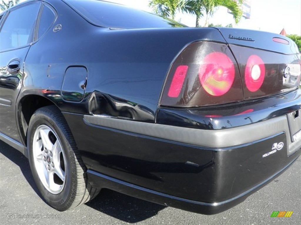 2004 Impala LS - Black / Regal Blue photo #11