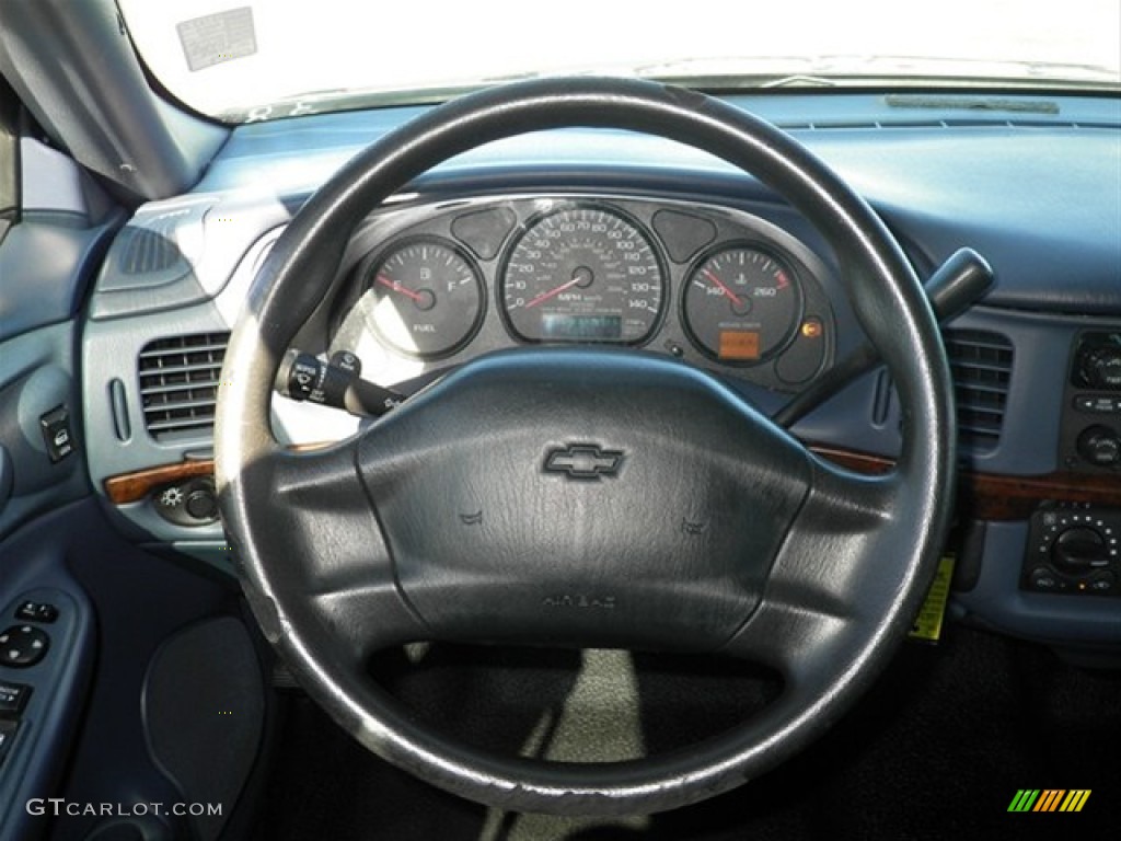 2004 Impala LS - Black / Regal Blue photo #33