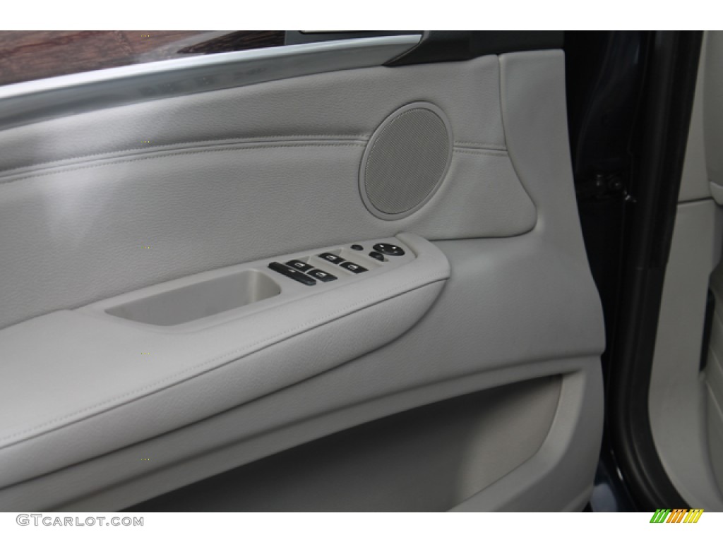 2009 X5 xDrive48i - Monaco Blue Metallic / Grey Nevada Leather photo #17