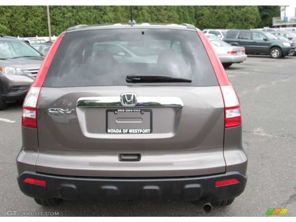2009 CR-V EX-L - Urban Titanium Metallic / Black photo #8