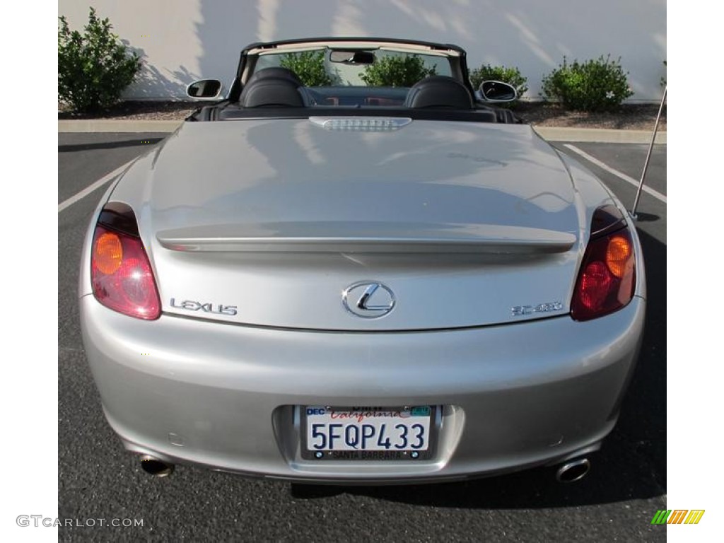 2004 SC 430 - Millennium Silver Metallic / Black photo #6