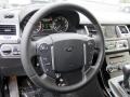 Ebony/Lunar Stitching 2010 Land Rover Range Rover Sport Supercharged Steering Wheel