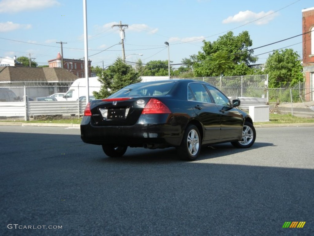 2006 Accord EX Sedan - Nighthawk Black Pearl / Black photo #2