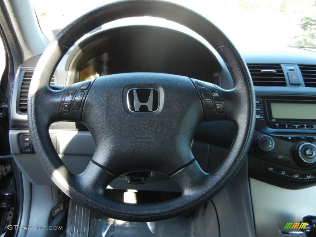 2006 Accord EX Sedan - Nighthawk Black Pearl / Black photo #17