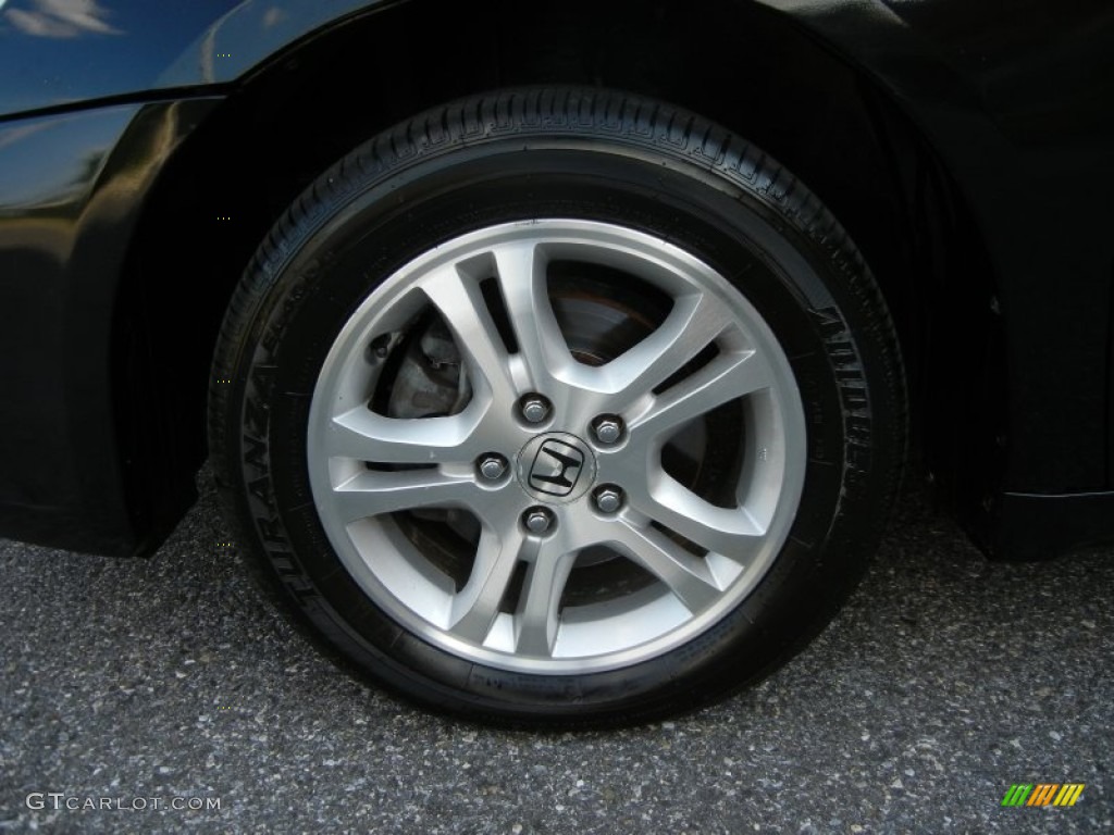 2006 Accord EX Sedan - Nighthawk Black Pearl / Black photo #24