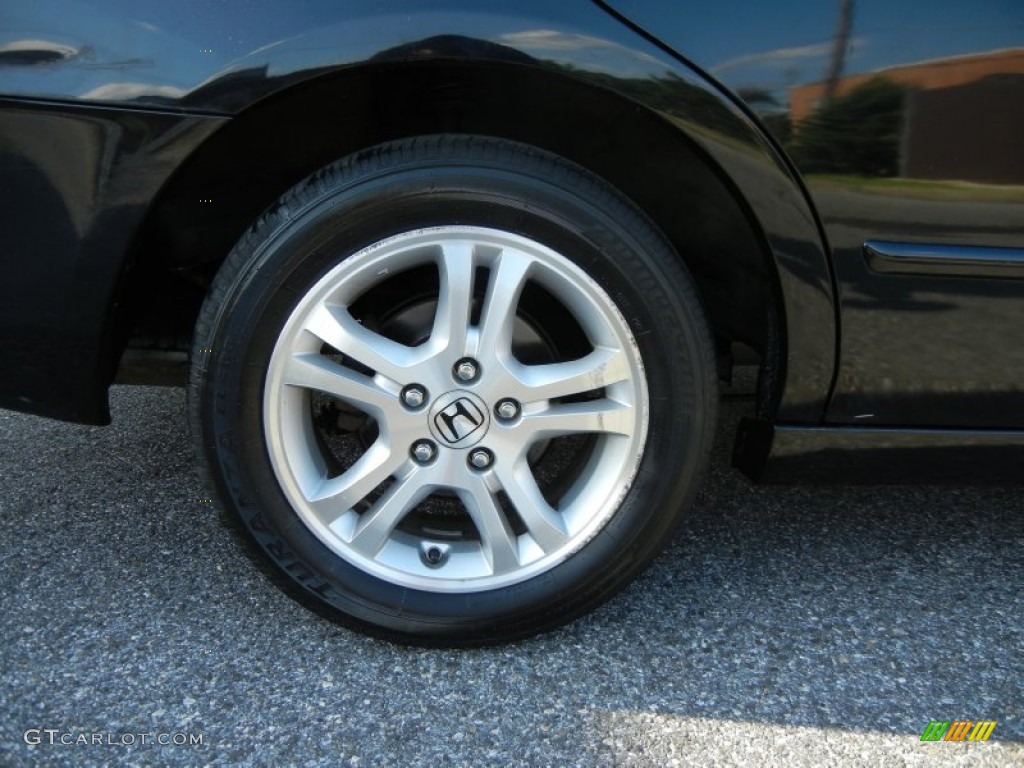 2006 Accord EX Sedan - Nighthawk Black Pearl / Black photo #25