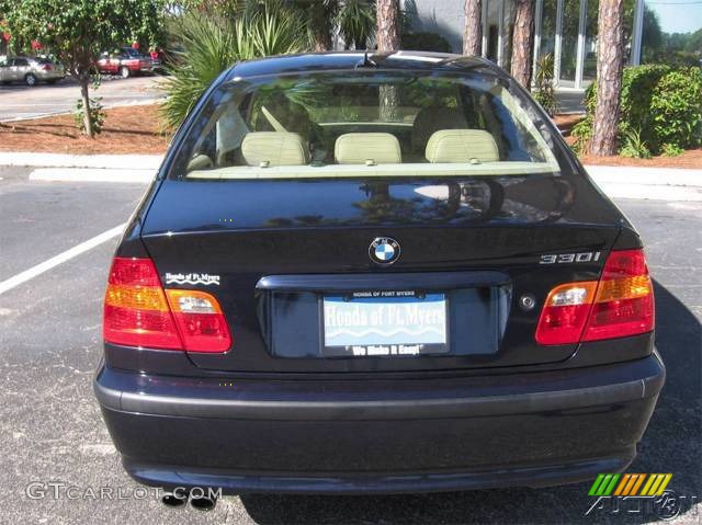 2005 3 Series 330i Sedan - Orient Blue Metallic / Sand photo #38