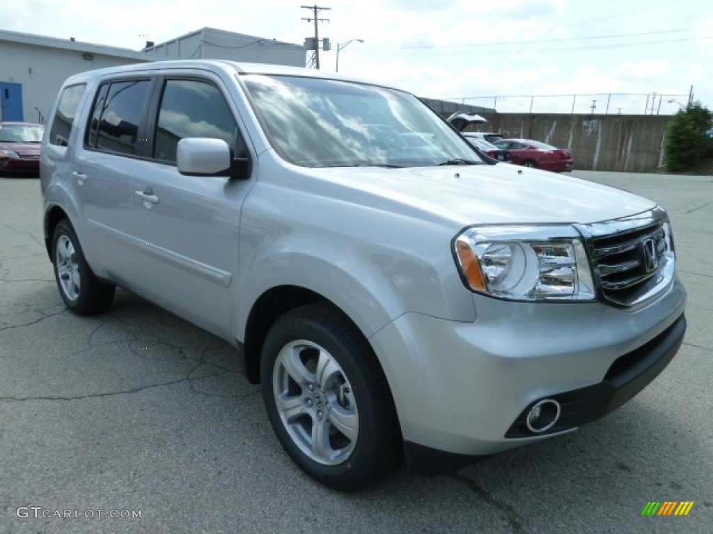 Alabaster Silver Metallic 2012 Honda Pilot EX 4WD Exterior Photo #66762550