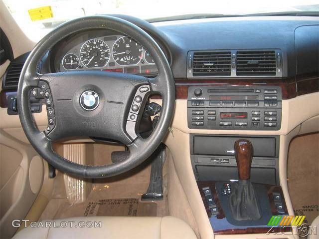 2005 3 Series 330i Sedan - Orient Blue Metallic / Sand photo #42
