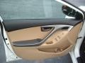 Pearl White - Elantra GLS Photo No. 10