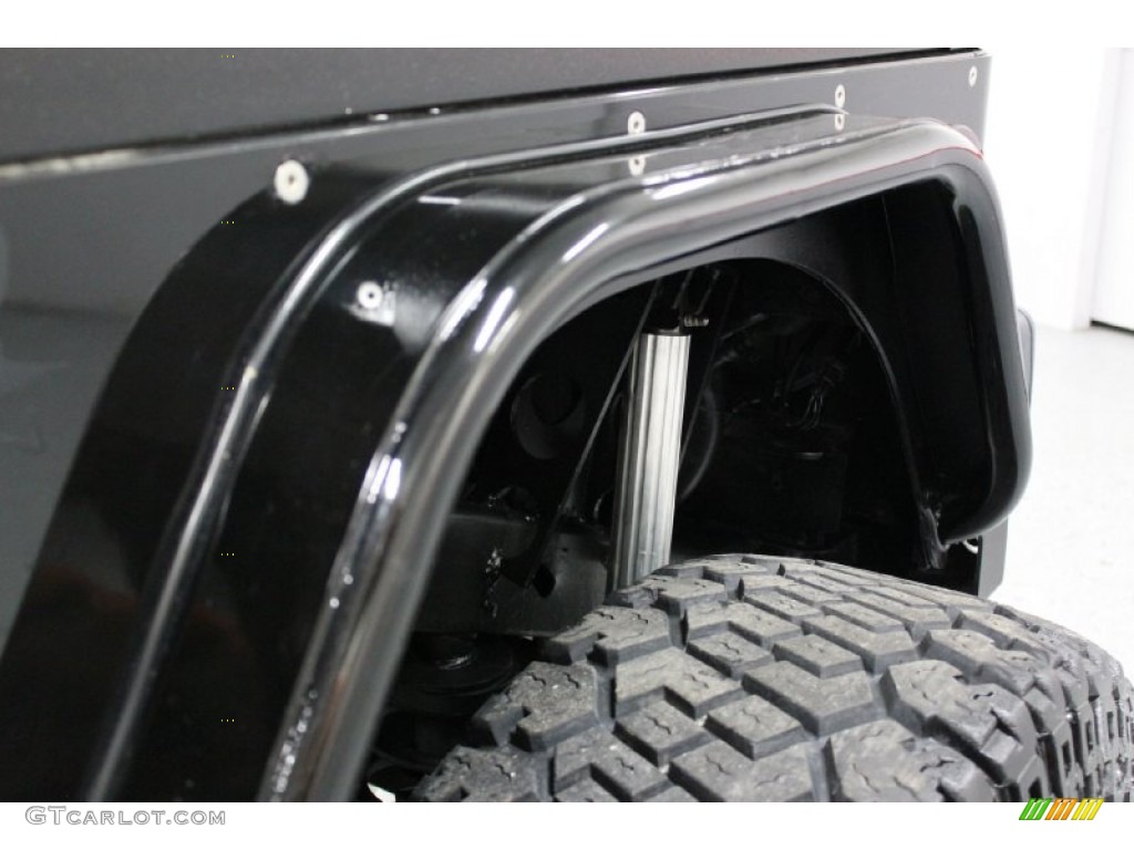 2000 Wrangler Sahara 4x4 - Black / Camel/Dark Green photo #114