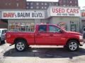 2008 Flame Red Dodge Ram 1500 Big Horn Edition Quad Cab 4x4  photo #1