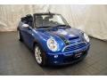 2006 Hyper Blue Metallic Mini Cooper S Convertible  photo #26